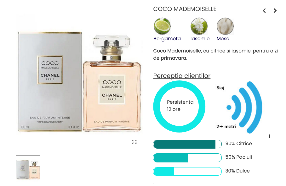Coco Mademoiselle - Chanel Parfumuri originale online Infinite Love